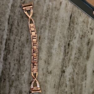 Elegant Rose Gold Google Pixel Watch Band - Adjustable